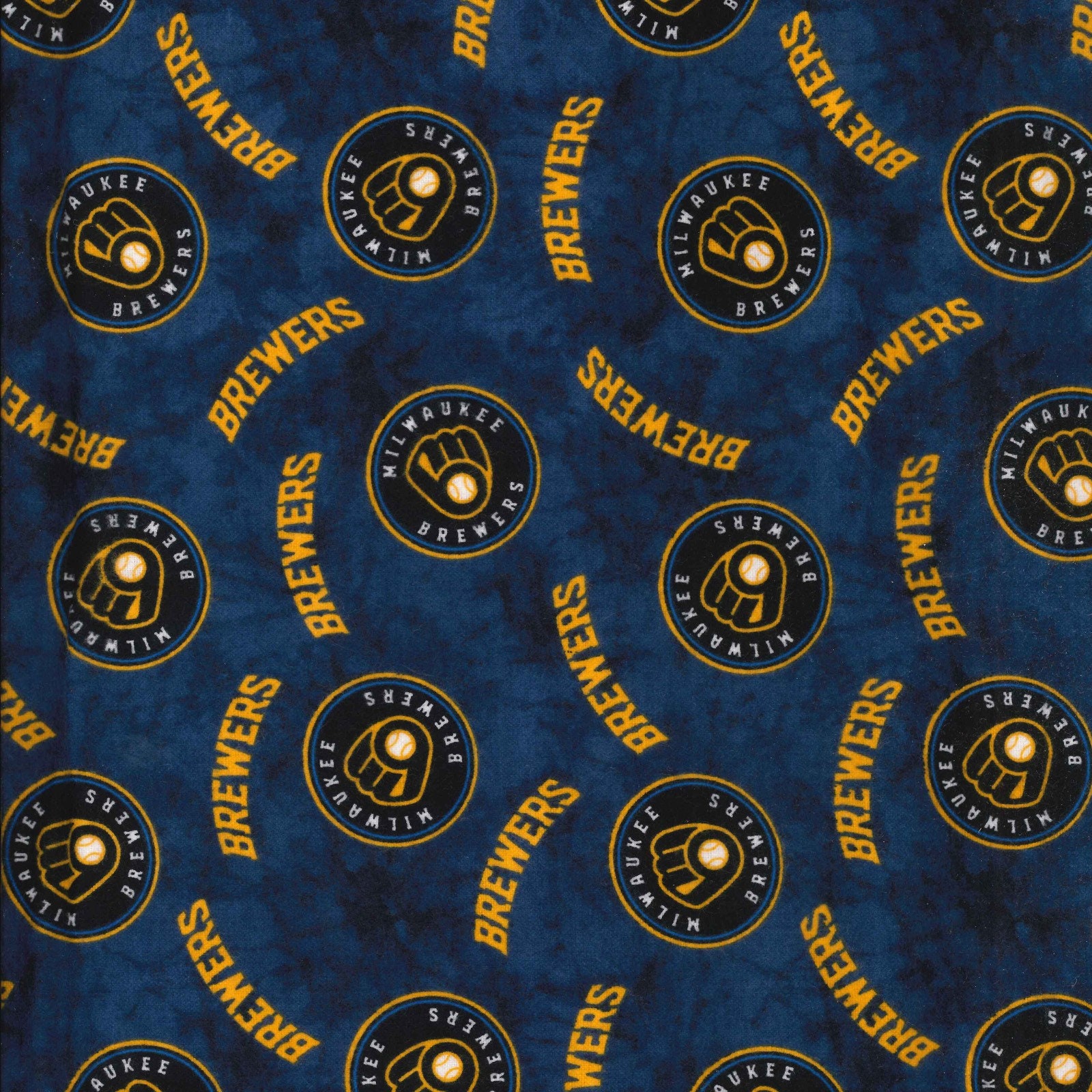 Flannel MLB Milwaukee Brewers in Black 