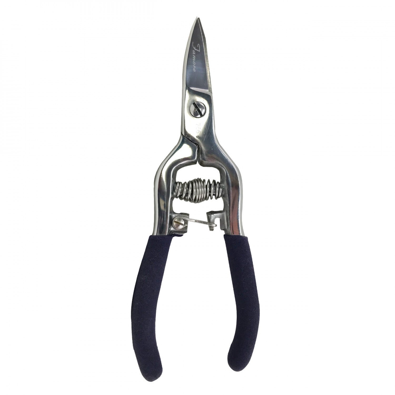 Rag Quilt Spring action Locking Scissor Snips 6 1 2 in by Famore