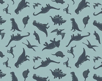 Riley Blake dinosaur fossil Jaune Rayures Tissu FQ 'S OU M 100% coton Riley Blake dinosaur fossil Jaune Rayures Tissu FQ 'S OU M 100% coton