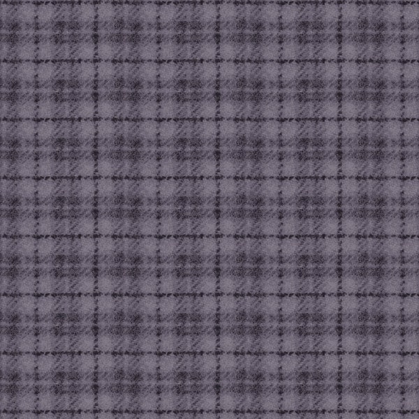 Flannel Dusty Purple Plaid 'Woolies' by the Yard – 100% cotton by Maywood Studio