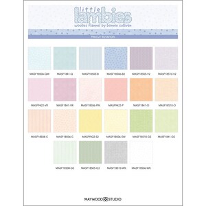 2 1/2 inch Woolies Color  Wash Strips main image 0