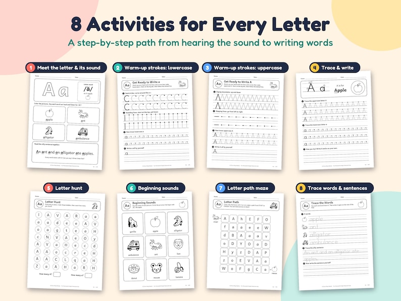 Letter Worksheets