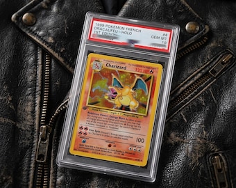 1999 Charizard Holo 1st Edition Slabbed Card - Great Gift for Card Enthusiasts