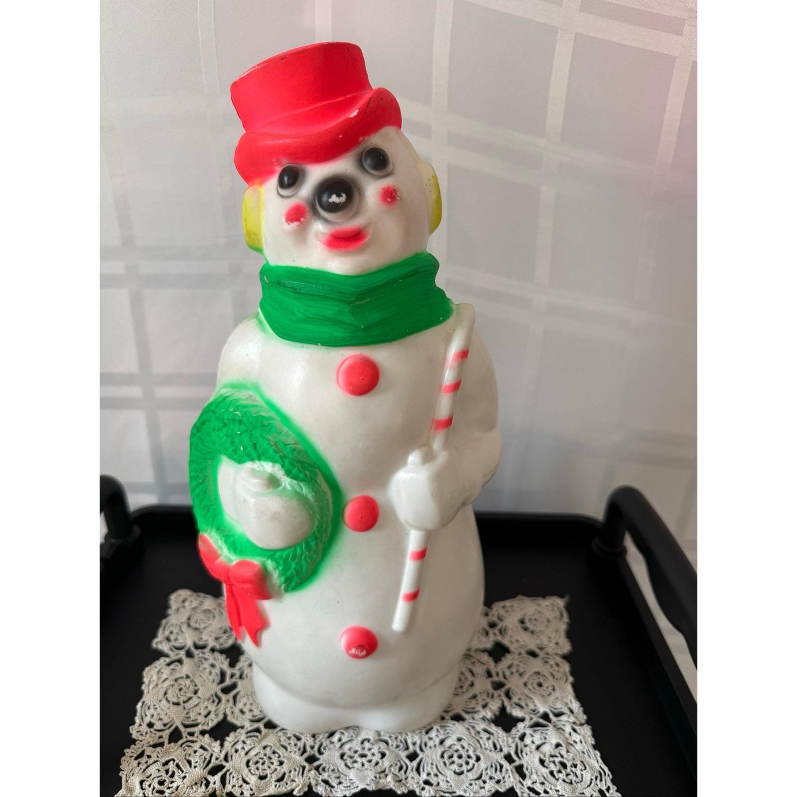 Vintage Empire Blow Mold Snowman - Etsy