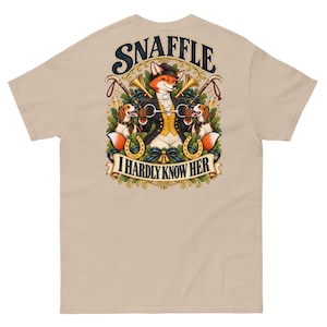 Snaffle Bit Foxhunting Humor Equestrian Tee Shirt