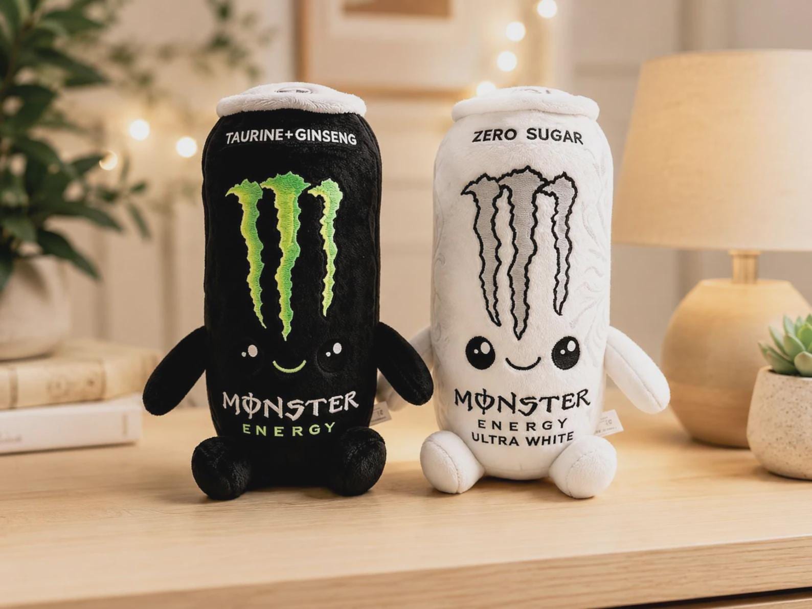 White Monster Energy - Etsy