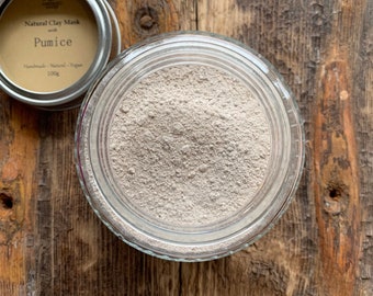 Natural Clay Face Mask with Pumice