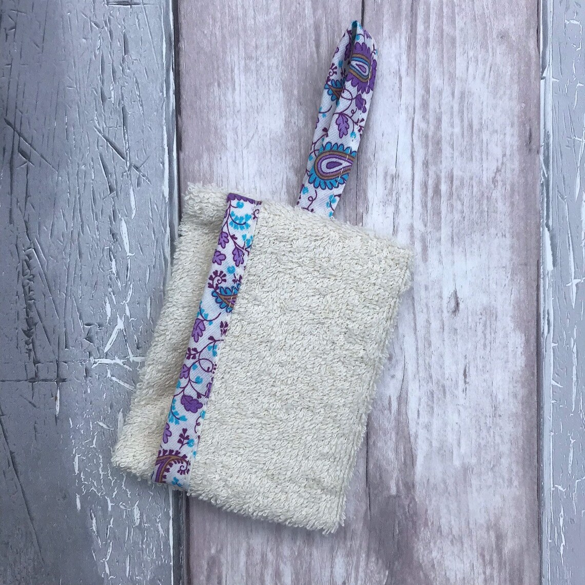 Organic Cotton Soap Pocket / Soap Saver Etsy UK