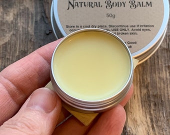 Natural Body Balms, Vegan - 12g Travel / Sample Size / Gift