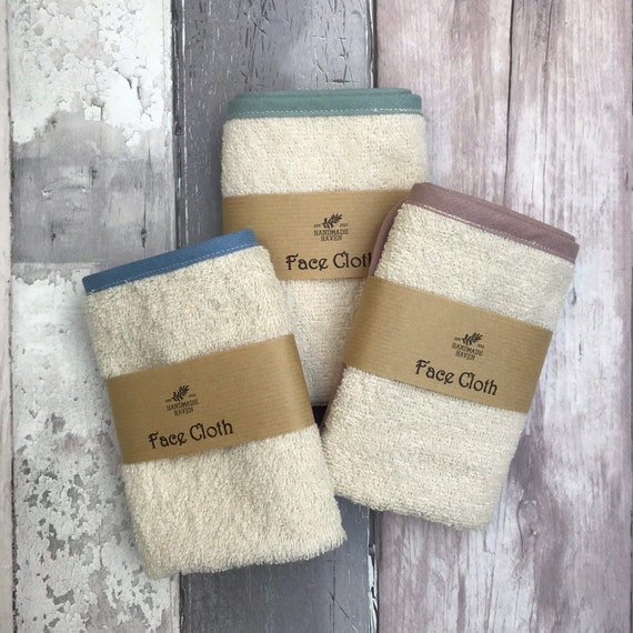 Luxury Organic Cotton Face Wash Cloth Large Etsy