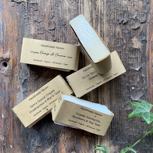 Vegan Organic Soap Scented Sample Bars image 5