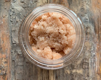 Face Sugar Scrub - Geranium Rose with French Clay