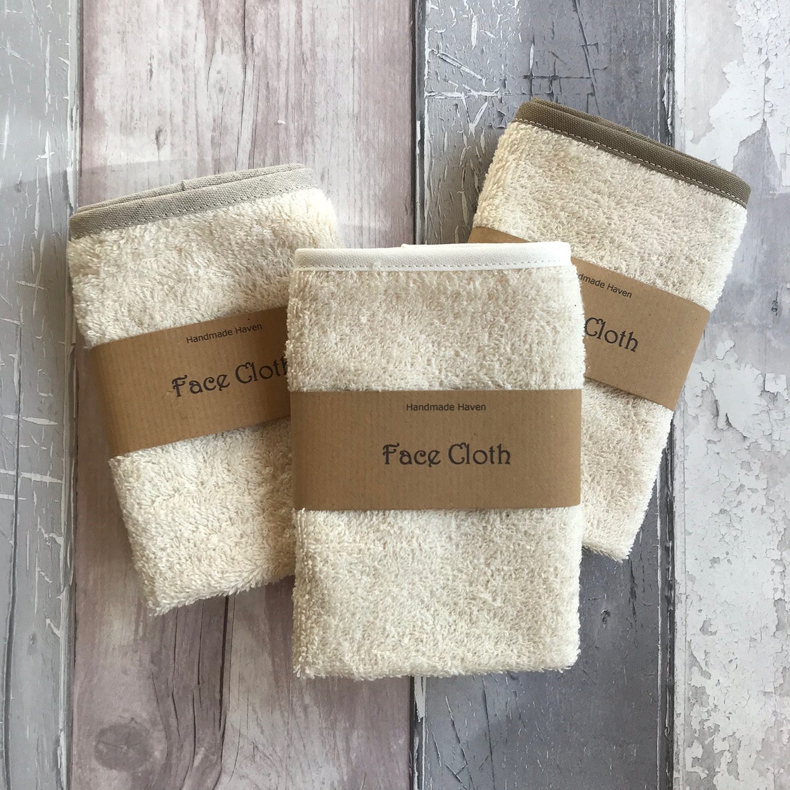 Luxury Organic Cotton Wash / Face Cloth Small Etsy