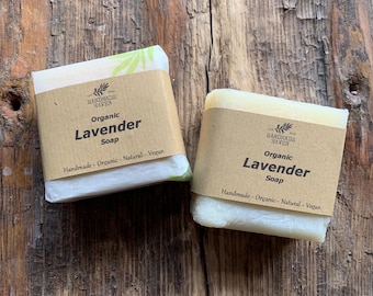 Vegan Organic Soap - Lavender