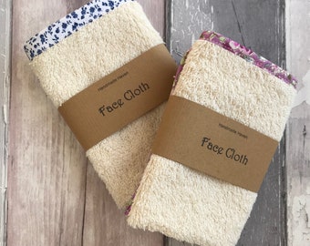 Luxury Organic Cotton Face Cloth, Bulk Buy