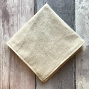 Luxury Cotton Flannel Wash Cloth, Organic