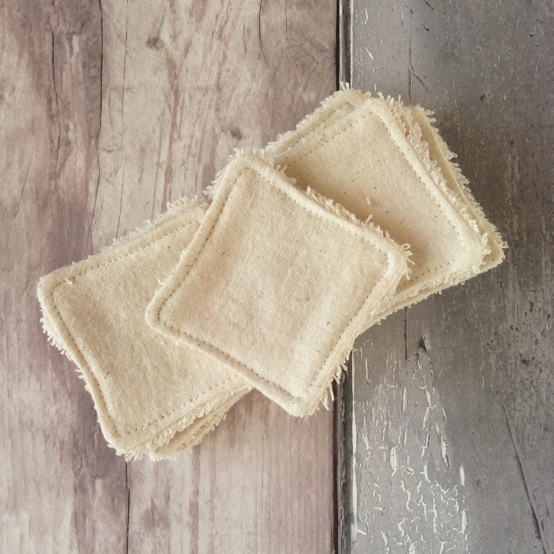 Mini Organic Cotton Cleansing Pads BULK BUY Etsy