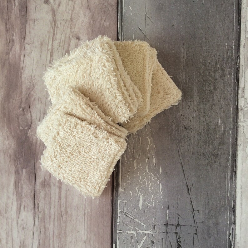 Mini Organic Cotton Cleansing Pads BULK BUY Etsy