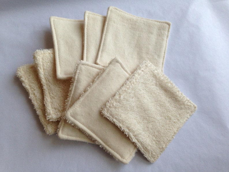 Organic Cotton Makeup Remover Pads BULK BUY Etsy