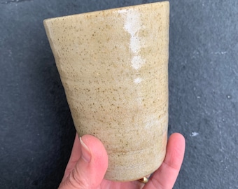 Toothbrush Pot, Stoneware - Hand-thrown / Unique