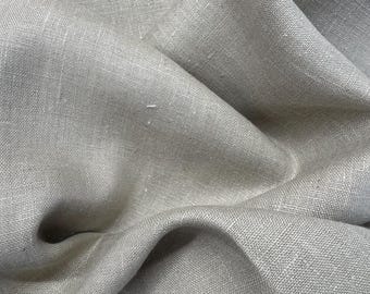 Natural Linen - Taupe - 150cm x 100cm - Price Per Metre