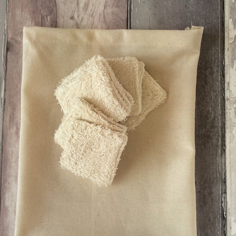 Mini Organic Cotton Cleansing Pads BULK BUY Etsy