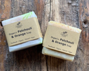 Vegan Organic Soap - Patchouli & Orange