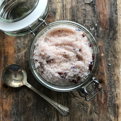 Natural Bath Salts With Himalayan & Epsom Salts Aromatherapy Etsy