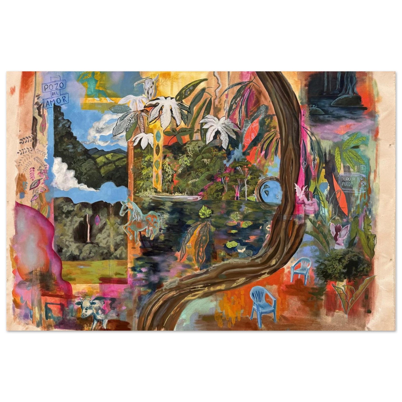Pozo del Amor full painting print