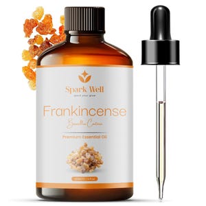 Frankincense Essential Oil 120ml –  100% Pure Aromatherapy Oil for Diffuser, Humidifier, Massage, Bath, Home Fragrance & DIY
