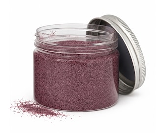 Mauve Quartz Sand, Hand-Tinted Decorative Filler, Wedding Unity Ceremony (4.4 oz)