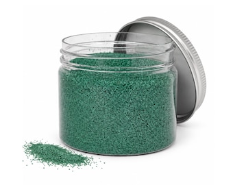 Hand-Tinted Mint Green Quartz Sand, Vase Filler, Spring Decor (4.4 oz)