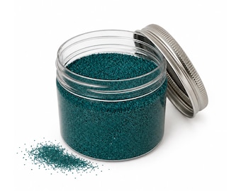 Teal Quartz Sand, Caribbean Reef, Vase Filler, Wedding Unity Ceremony (4.4 oz)
