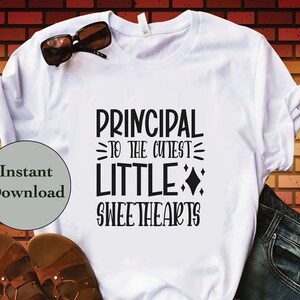 Assistant Principal SVG PNG DXF Eps Jpg File Bundle, Asst Principal Teacher School Cutting Files For Cricut and Silhouette, T-Shirt Design image 6