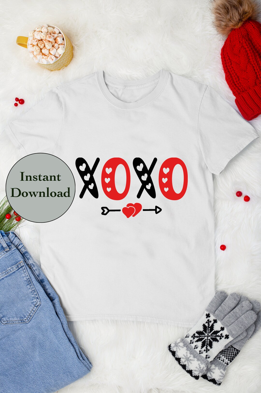 Valentine SVG PNG DXF Eps Jpg File Bundle, Valentines Day Cut Files for ...