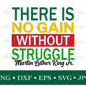MLK SVG PNG Dxf Eps Jpg Datei, Martin Luther King Jr Zitat Schneidedateien für Cricut, Silhouette und Sublimation T-Shirt Design