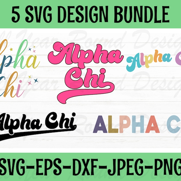 Alpha Chi Omega - Etsy