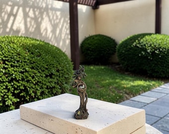 Statua della Dea Fatata del Bosco, Scultura da Giardino della Foresta Incantata, Statuetta in resina dello Spirito della Natura, Decorazione per Patio Esterno, Regalo Mistico Fatato
