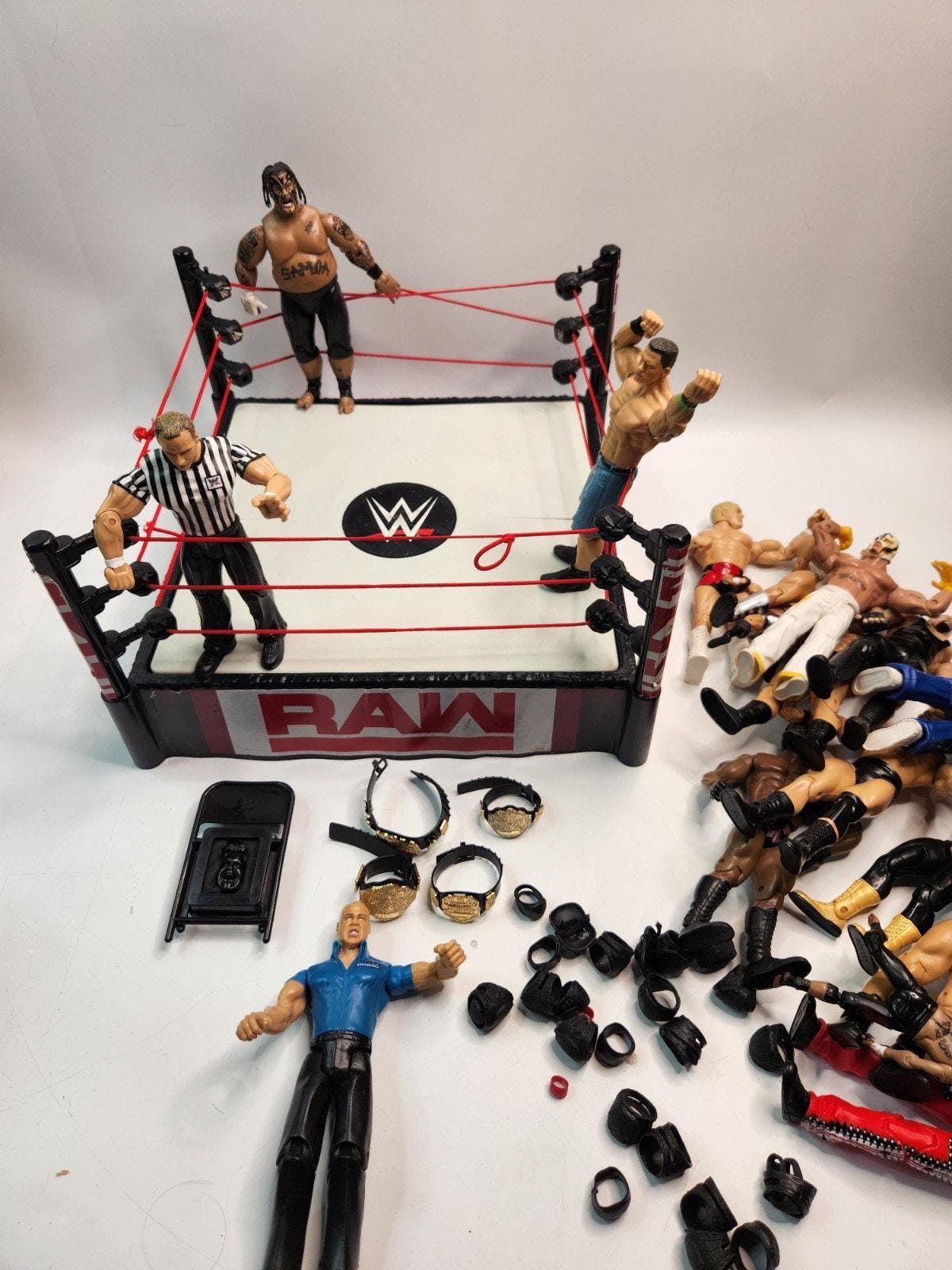Wwe Figures Belts - Etsy
