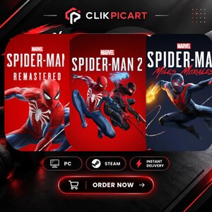 Spider-Man 2 + Spider-Man Remastered + Spider-Man Miles Morales | PC | Steam Global ACC | 0offline | Przeczytaj opis