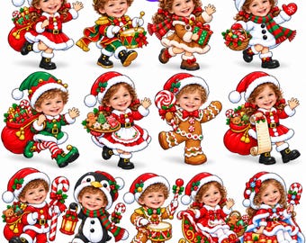 Editable Canva Santa Face Christmas Template, Kids Holiday Craft (Digital Download)