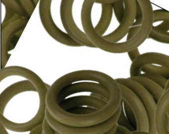 Oh Rings - Khaki (10)  - Available Sizes 12mm and 10mm