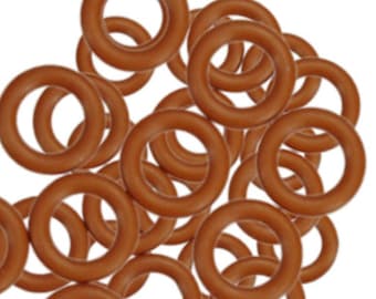 Oh Rings - Rust (10)  - Available Sizes 12mm and 10mm