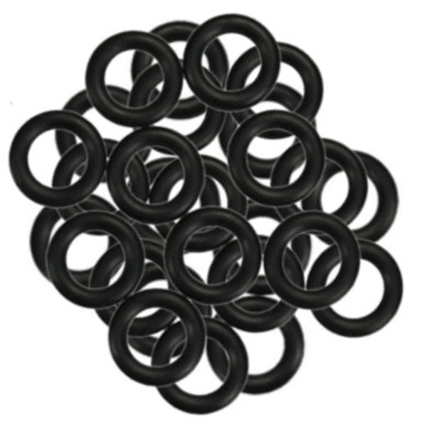 Oh Rings - Black (10)  - Available Sizes 12mm, 10mm and 7.5mm