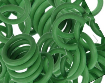 Oh Rings - Bottle Green (10)  - Available Sizes 12mm and 10mm