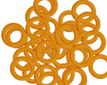 Oh Rings - Tangerine (10)  - Available Sizes 12mm and 10mm