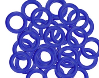 Oh Rings - Indigo (10)  - Available Sizes 12mm, 10mm and 7.5mm