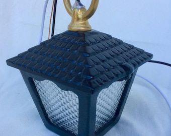 BLACK - The Original Lawn Jockey Lantern