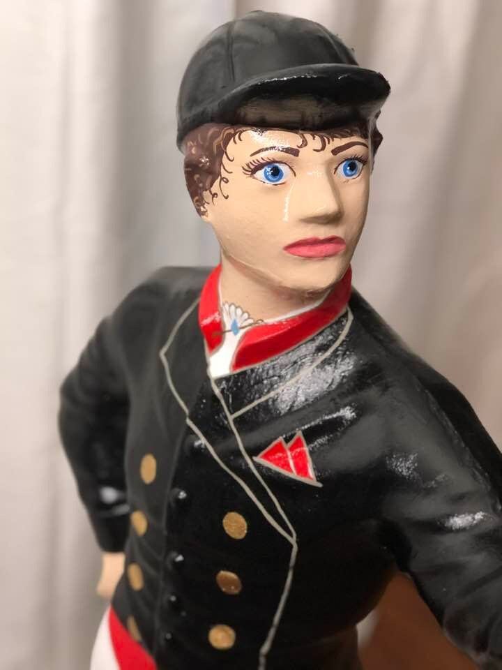 Custom Painted Lawn Jockey Etsy Australia