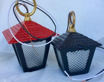RED - The Original Lawn Jockey Lantern
